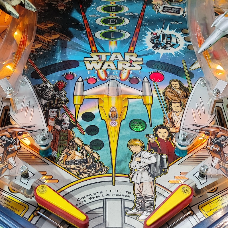 The Simpsons Pinball Party - Vista frontal